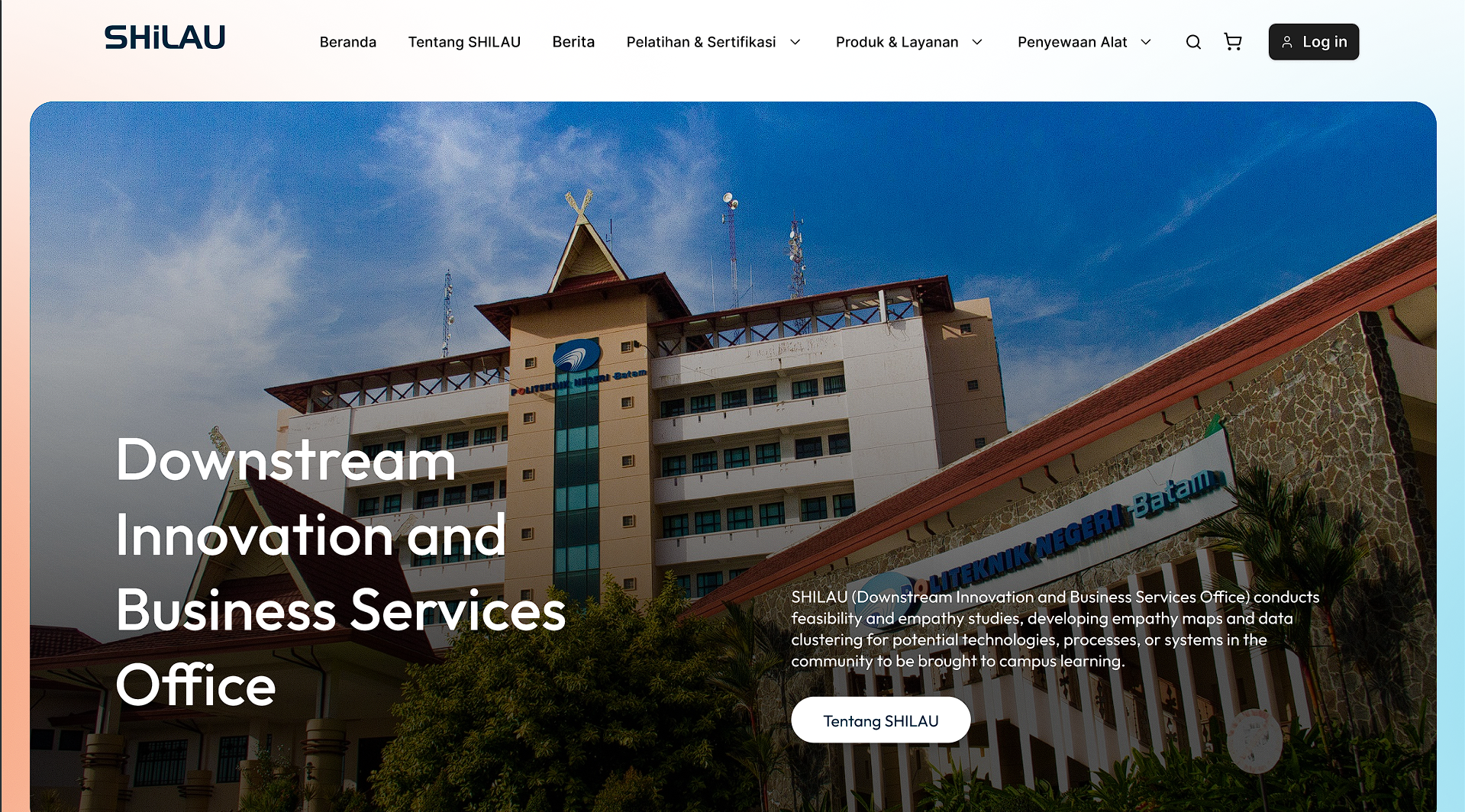 Pengembangan Web SHILAU Polibatam